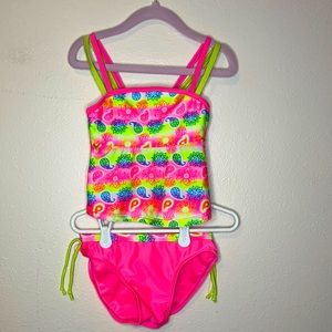 Real Love Size 4T Two Piece Girls Swim Suit